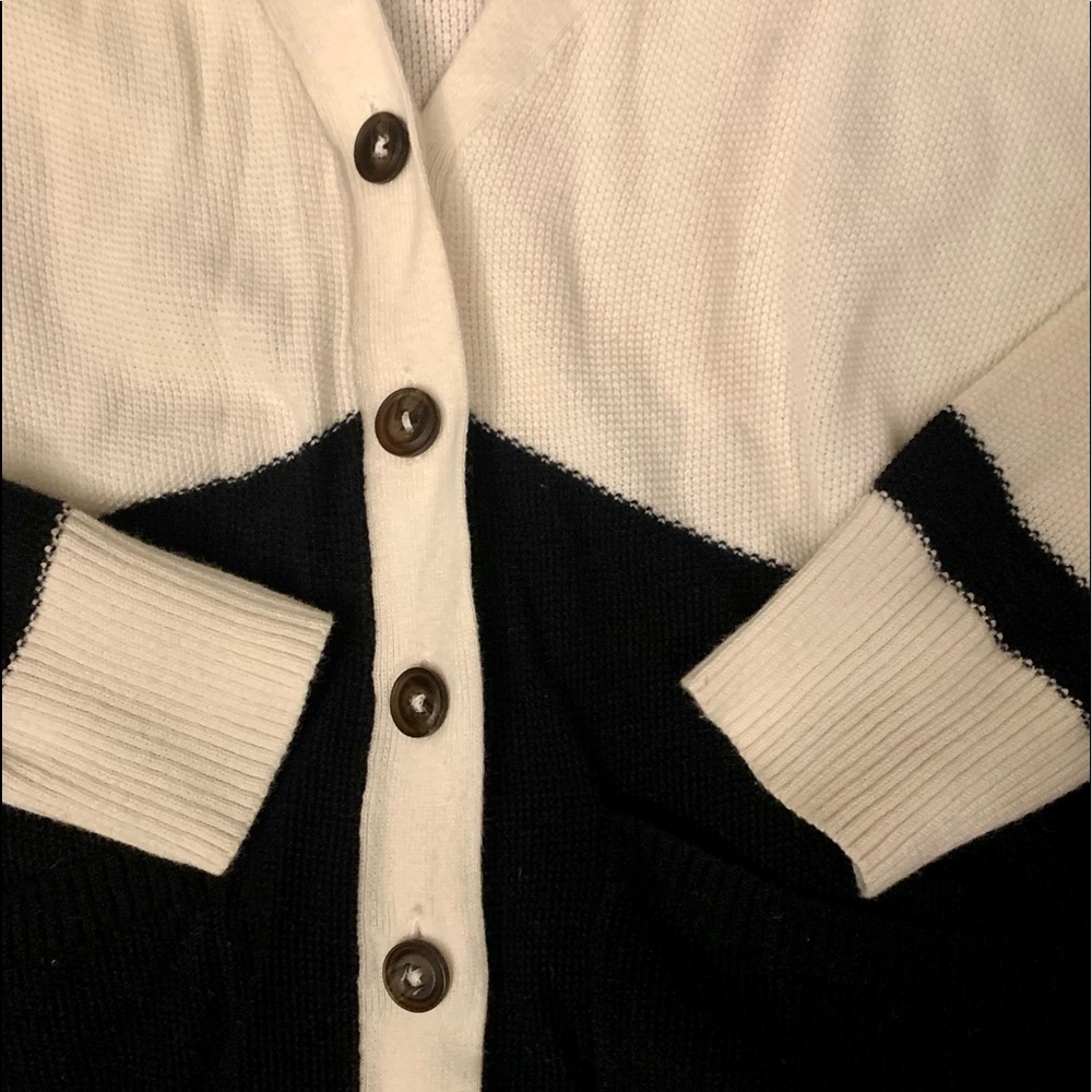 Madewell Inlet Colorblock Button Front Cardigan S… - image 5